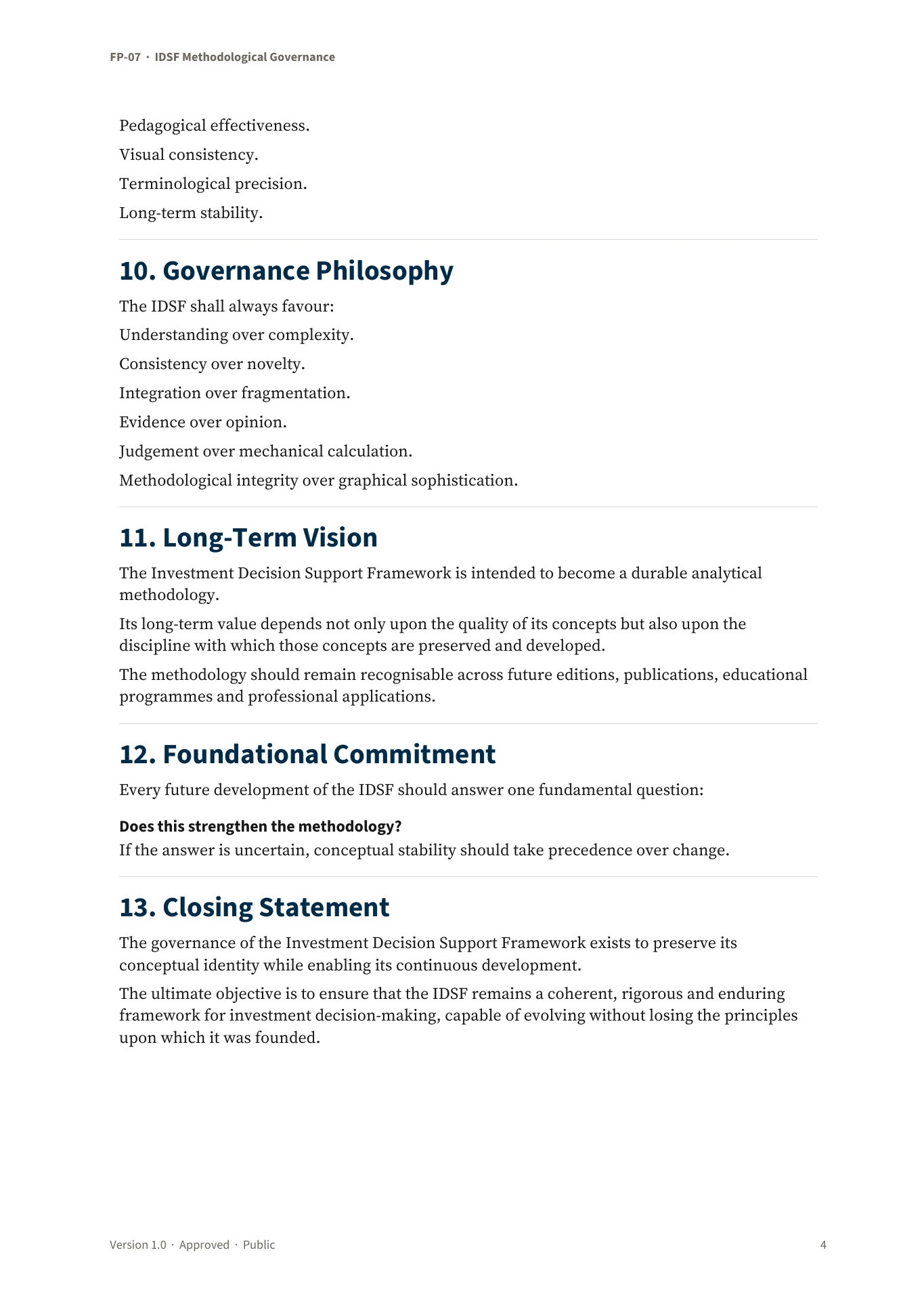 IDSF Methodological Governance — page 4 of 4